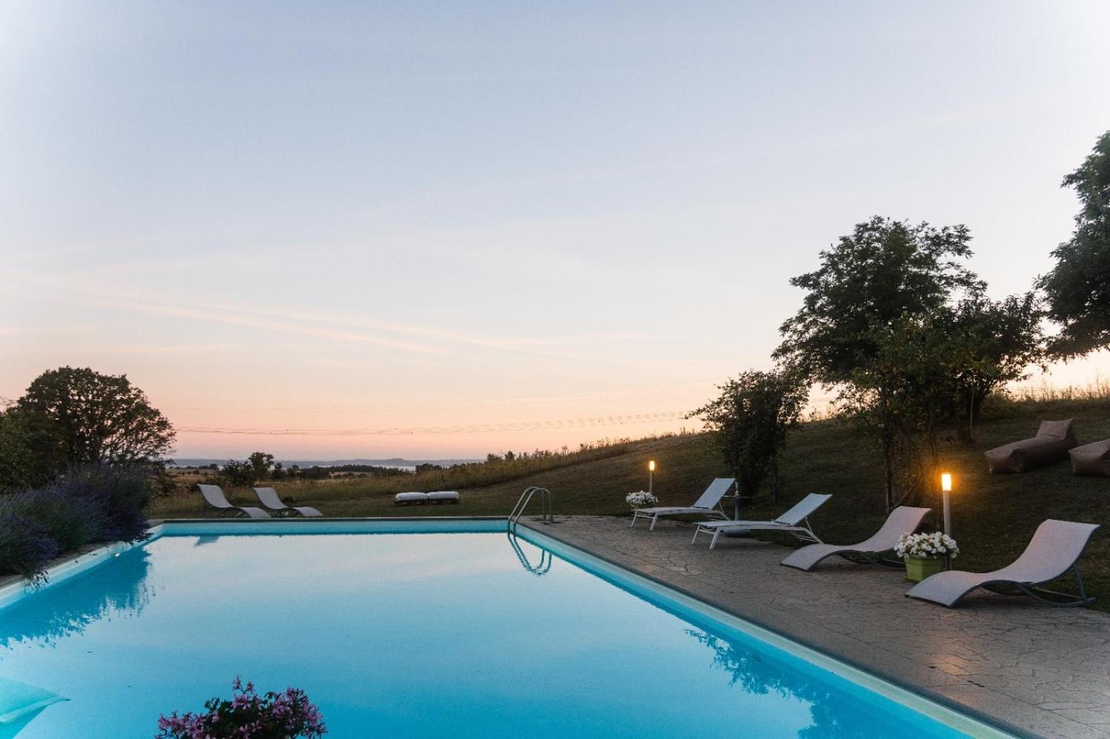 Collina Blu Bed & Breakfast Bolsena Exterior photo